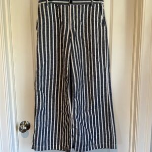 Madewell Zoe Relaxed Wide Linen Pants